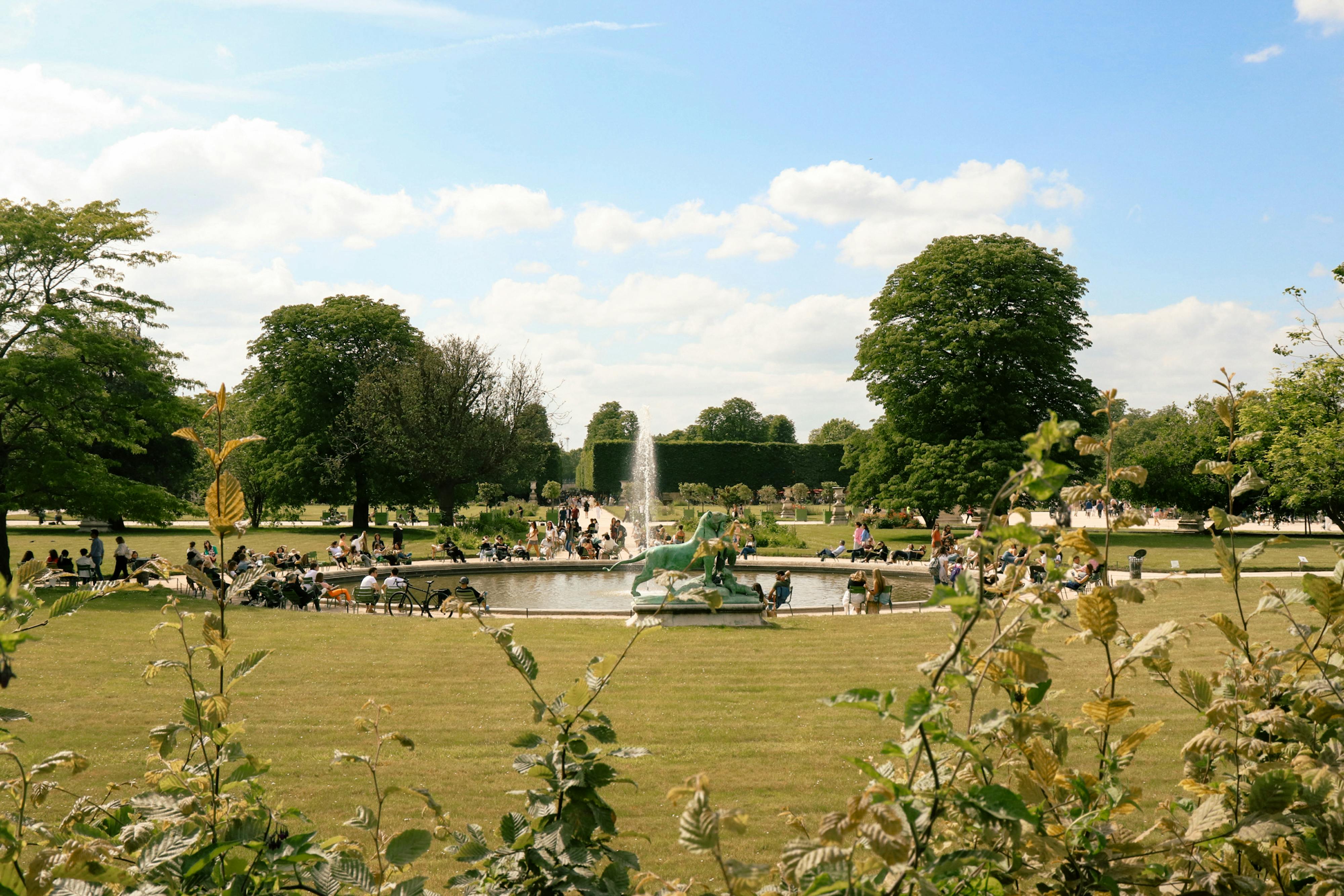Parcs et jardins à Paris